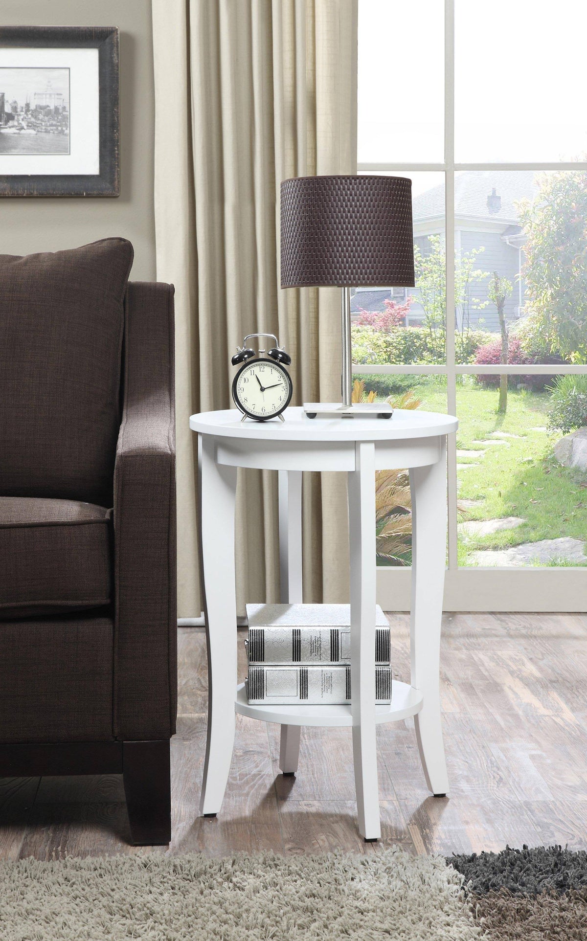 White Round Table T49092