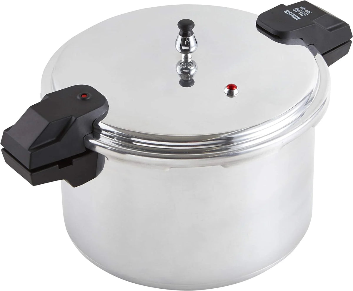 16Qt Jumbo Stovetop Pressure Cooker With Regulator And Side Handles U5038