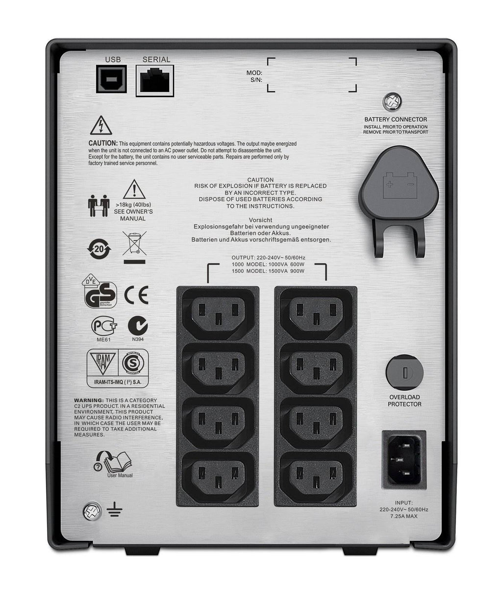 1500VA LCD UPS - 900W L703
