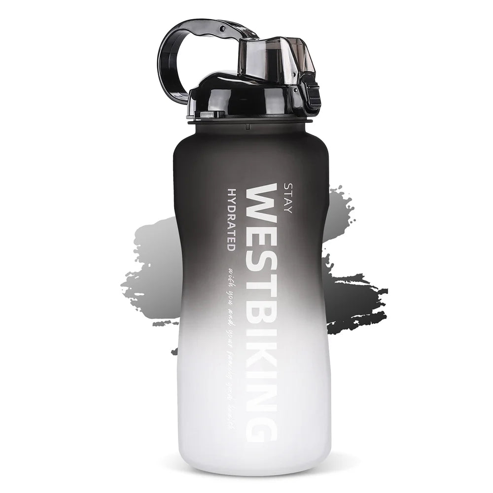 Sports Water Bottle with Straw Large Capacity T134253
