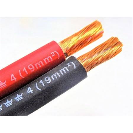 4 AWG Excelene Welding Cable Black Red 100 ft H97392