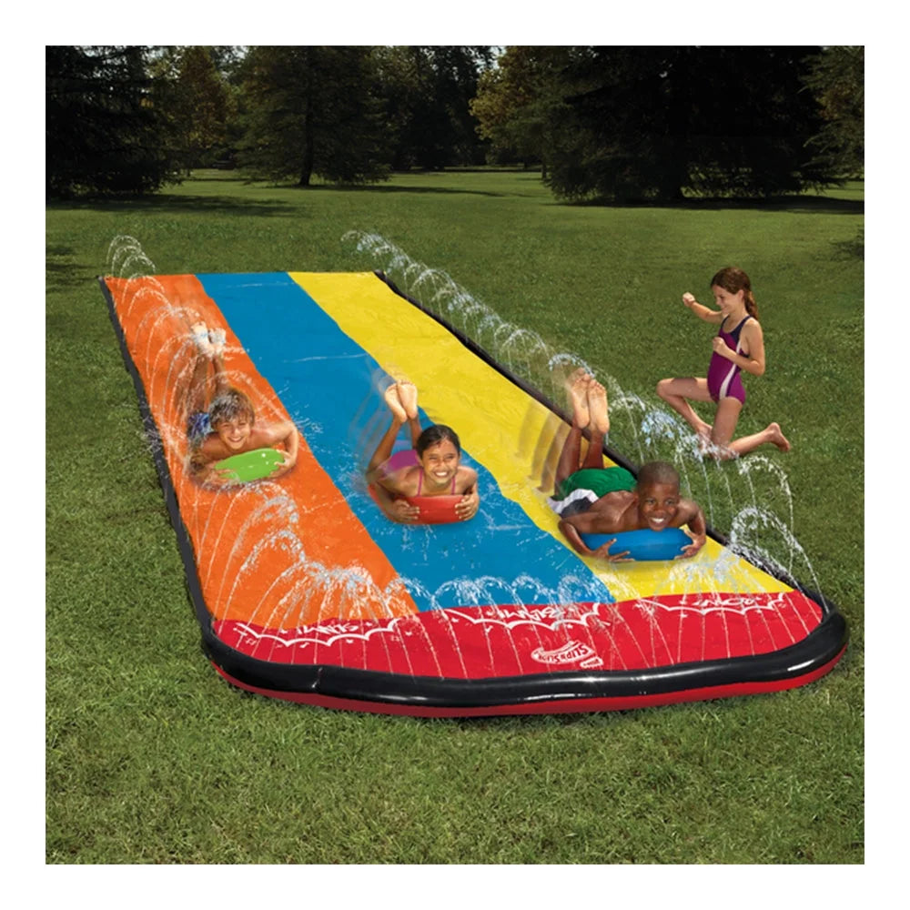 16 ft Long Water Slide with 3 Boogie Boards C880353