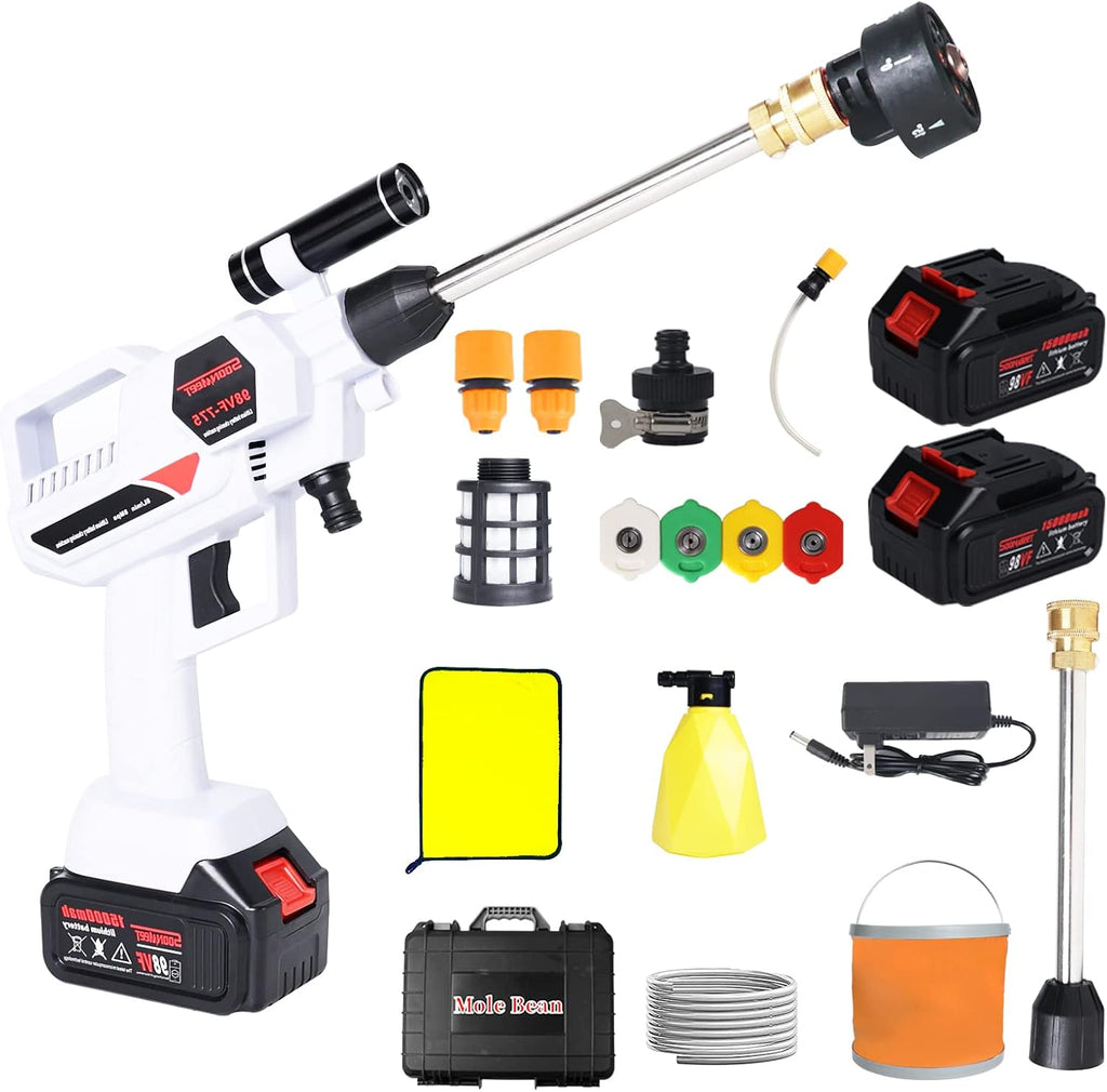 Cordless Portable Pressure Washer with 2 Batteries L893269