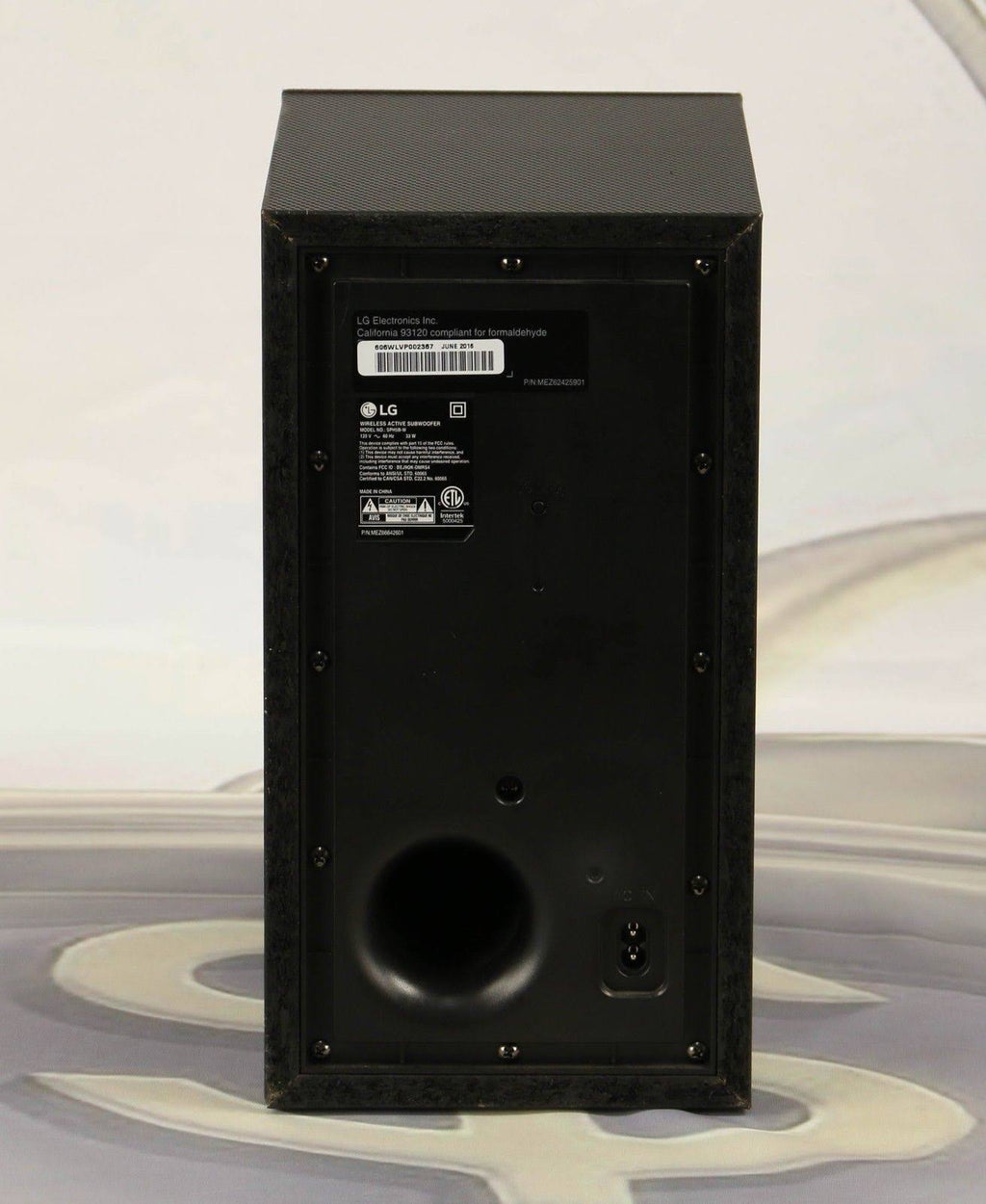 Black 2.1 Channel 320W RMS Sound Bar System V654