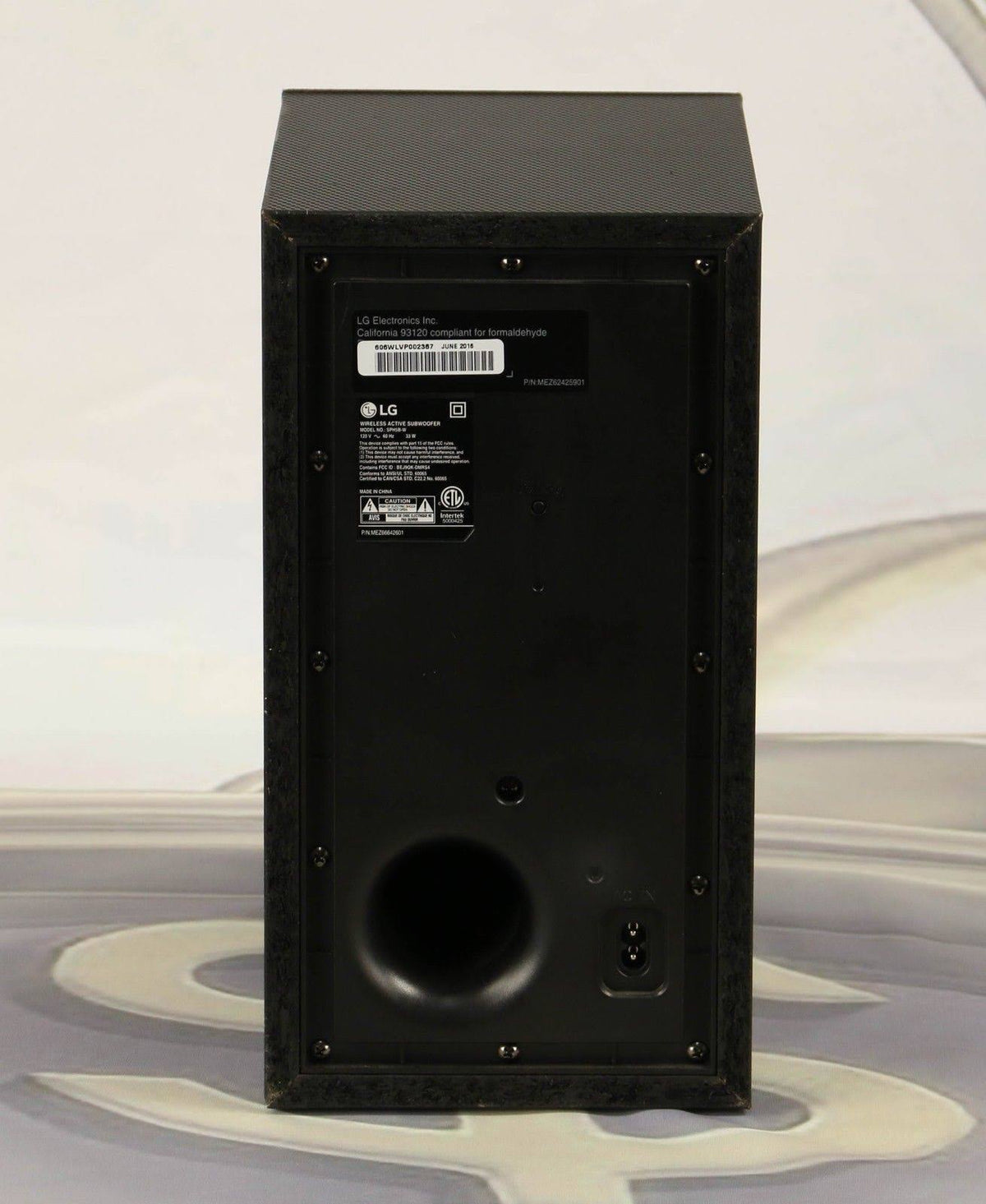 Black 2.1 Channel 320W RMS Sound Bar System V654