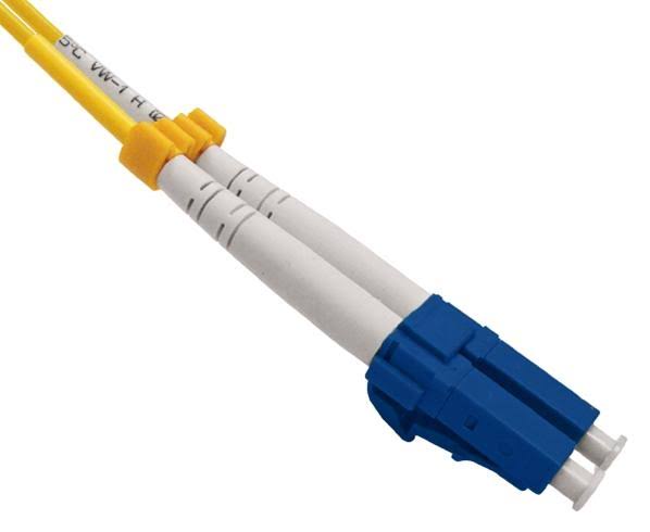 Duplex Single-mode Fiber Optic Patch Cable, 100 Meter E540
