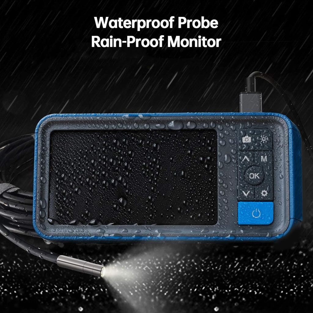 5.5mm Endoscope Borescope Inspection Camera with 4.5inch Screen N858