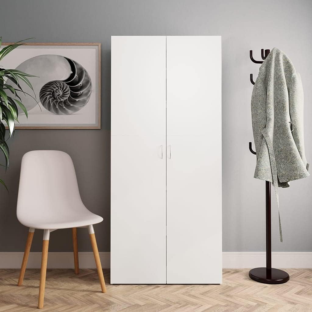 White and Sonoma Oak Shoe Cabinet F853490
