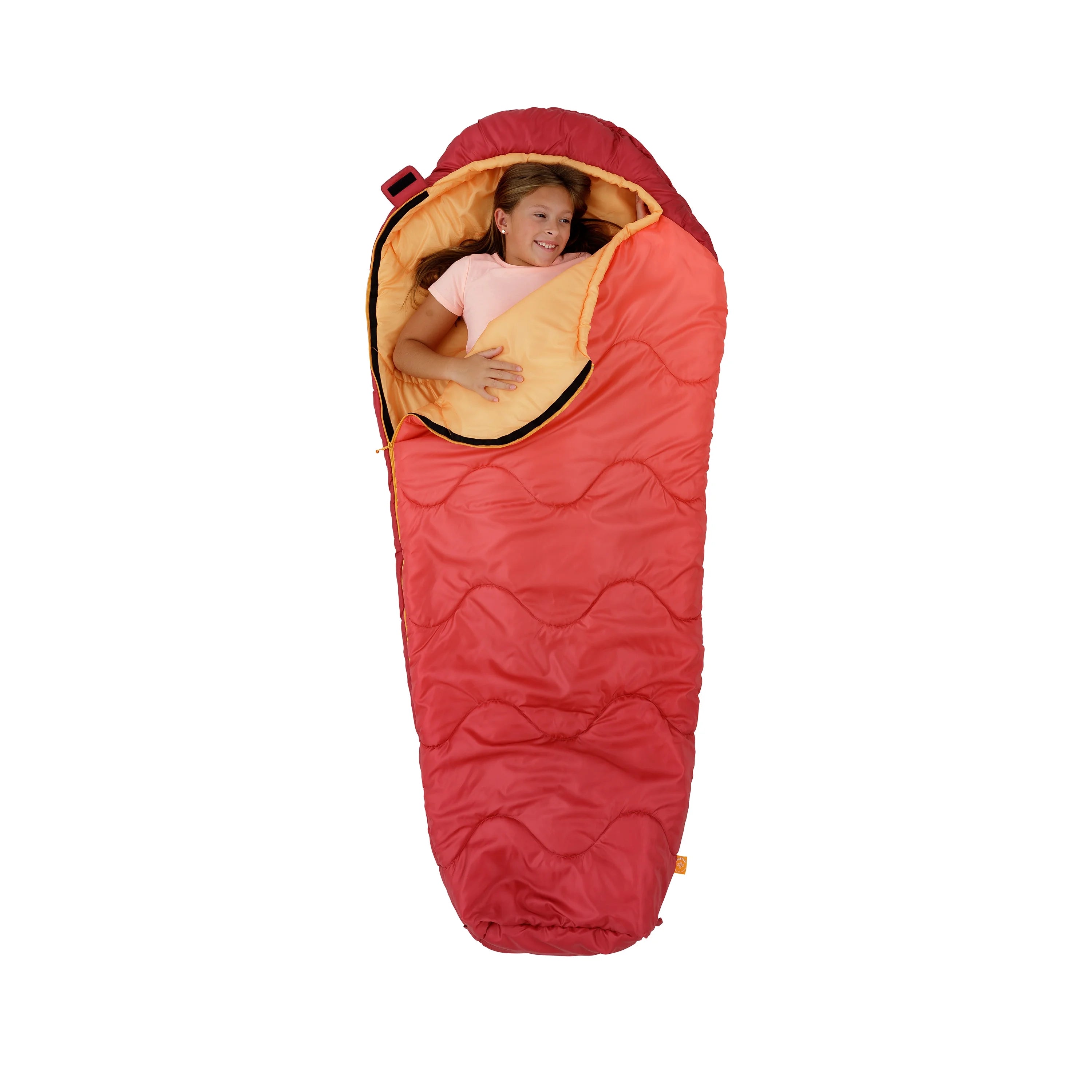 Red/Orange Youth Mummy Sleeping Bag R8528