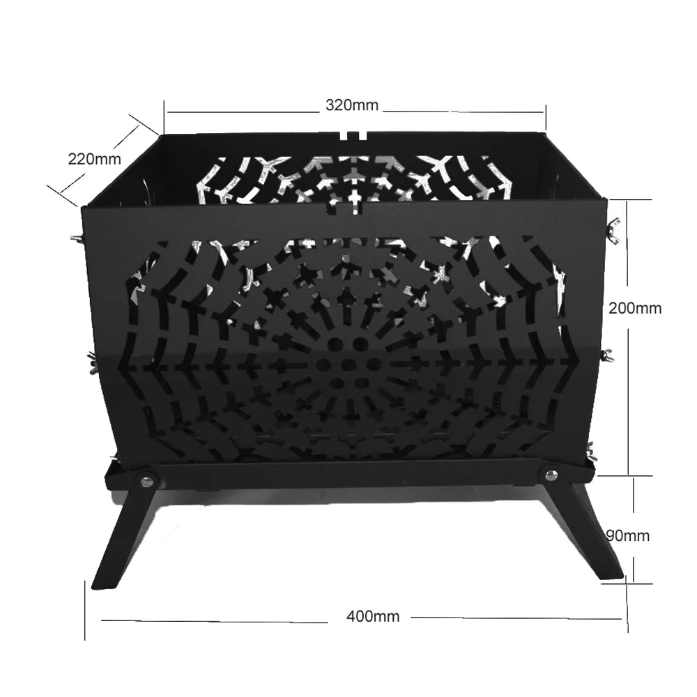 Campfire Stand Portable Wood Burning Camp Stove L64565