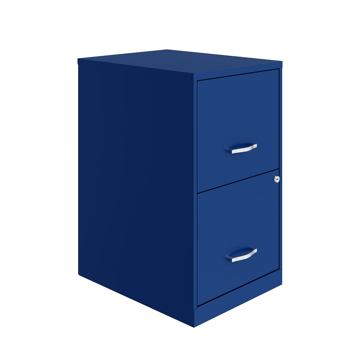 Classic Blue 18in 2 Drawer Metal File Cabinet N3455