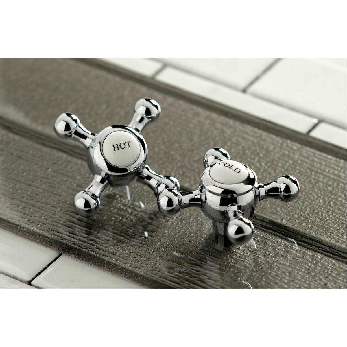 Brushed Nickel Widespread Bathroom Faucet R604232