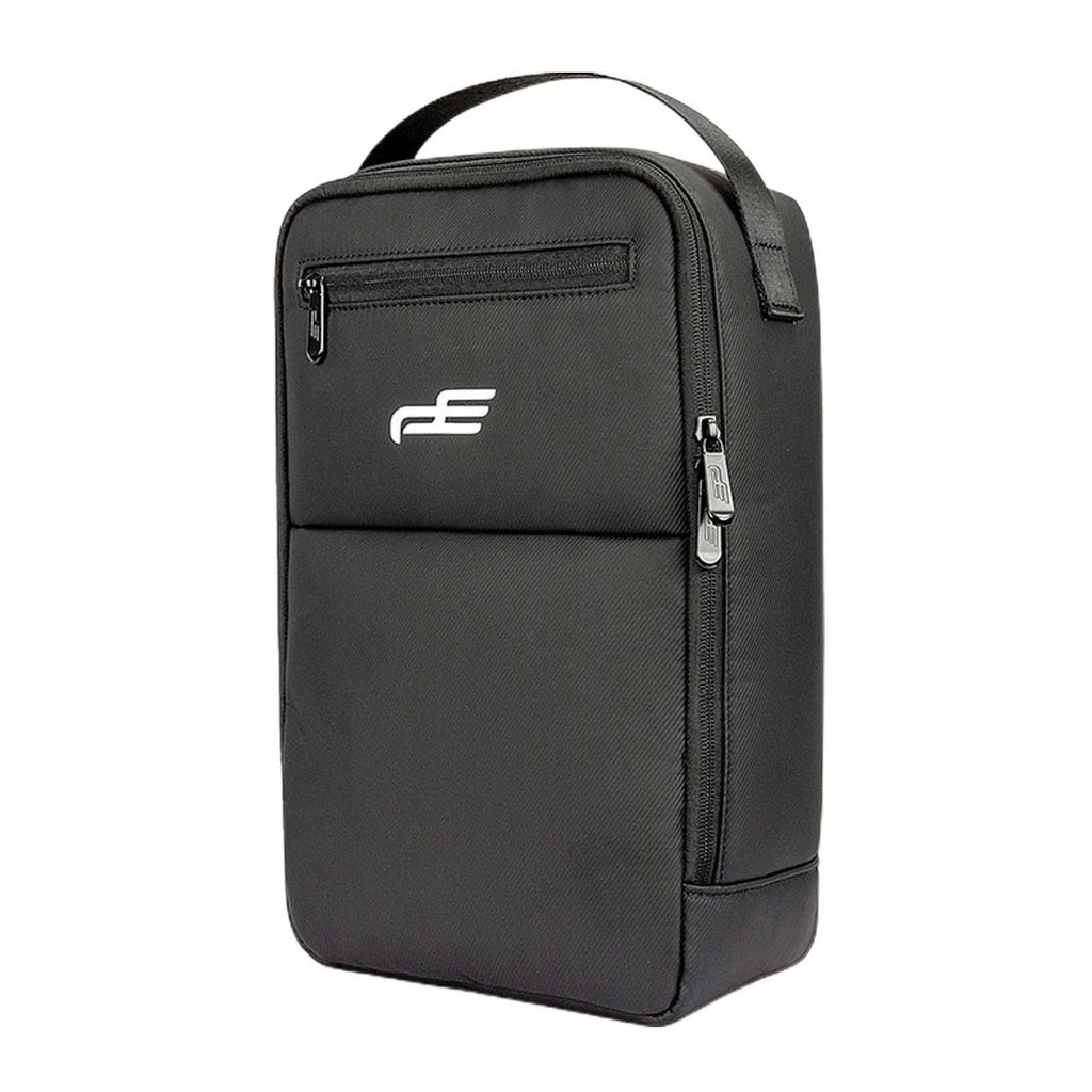Black Zippered Golf Shoe Storage Bag T9077