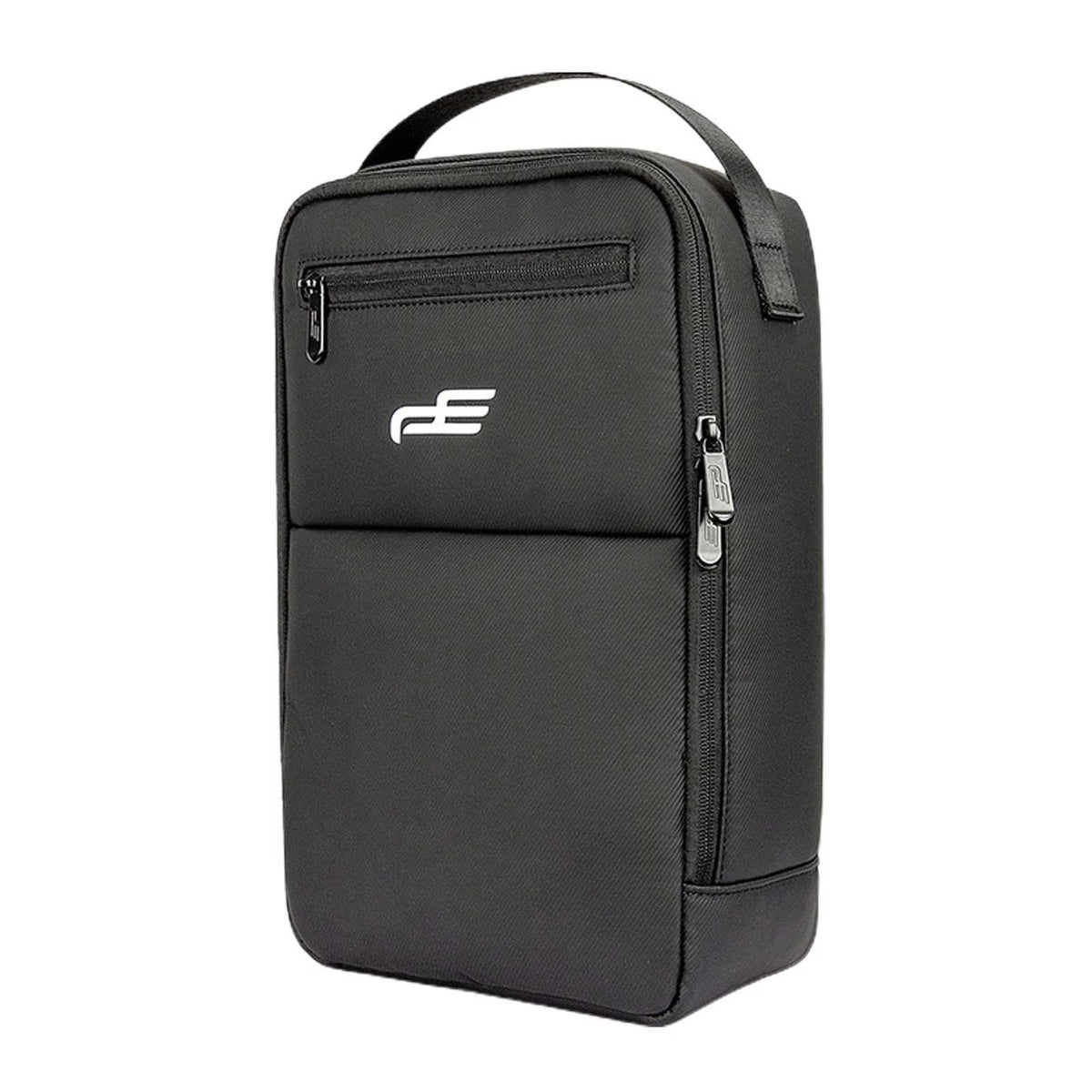 Black Zippered Golf Shoe Storage Bag T9077