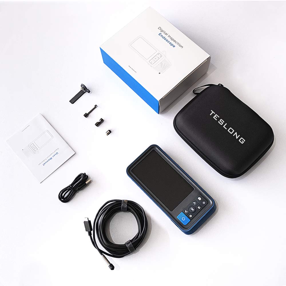 5.5mm Endoscope Borescope Inspection Camera with 4.5inch Screen N858