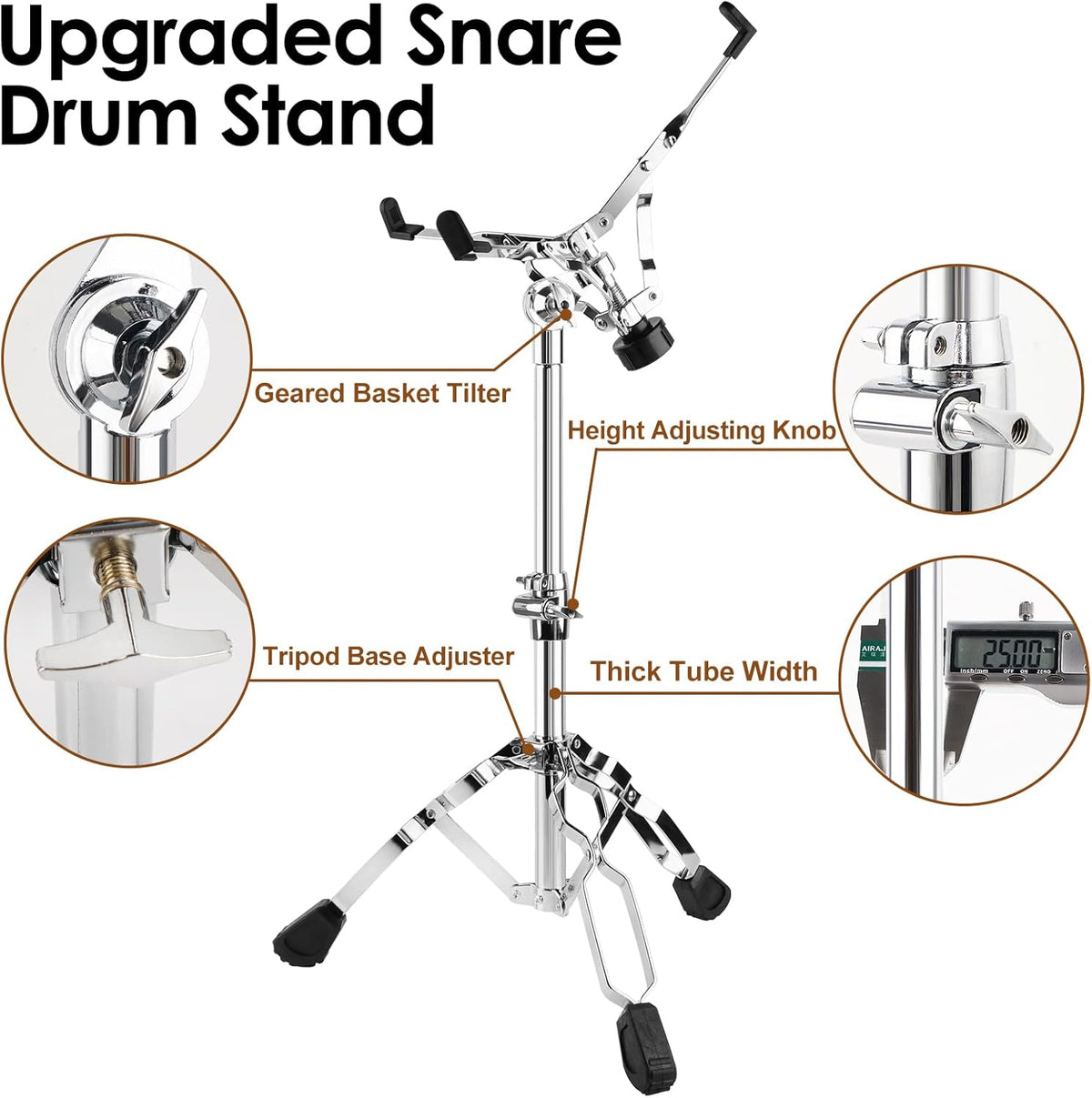 Snare Drum Stand with Carrying Bag R410892