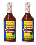 Chile Habanero Hot Sauce Bottle Red, 8 Ounce (Pack Of 2) R218
