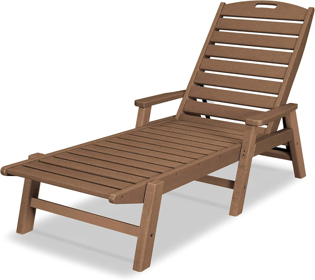 White Nautical Arms Chaise V952