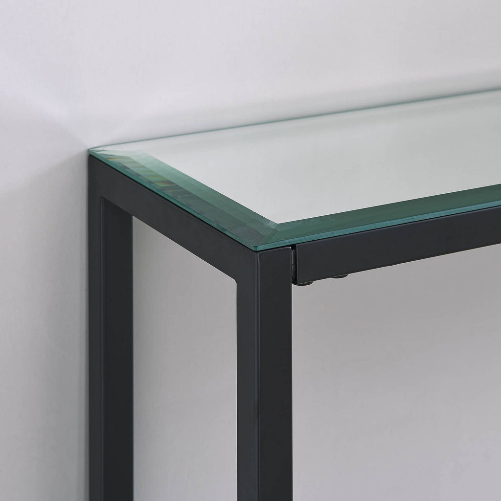 Narrow Console Table Black R436321