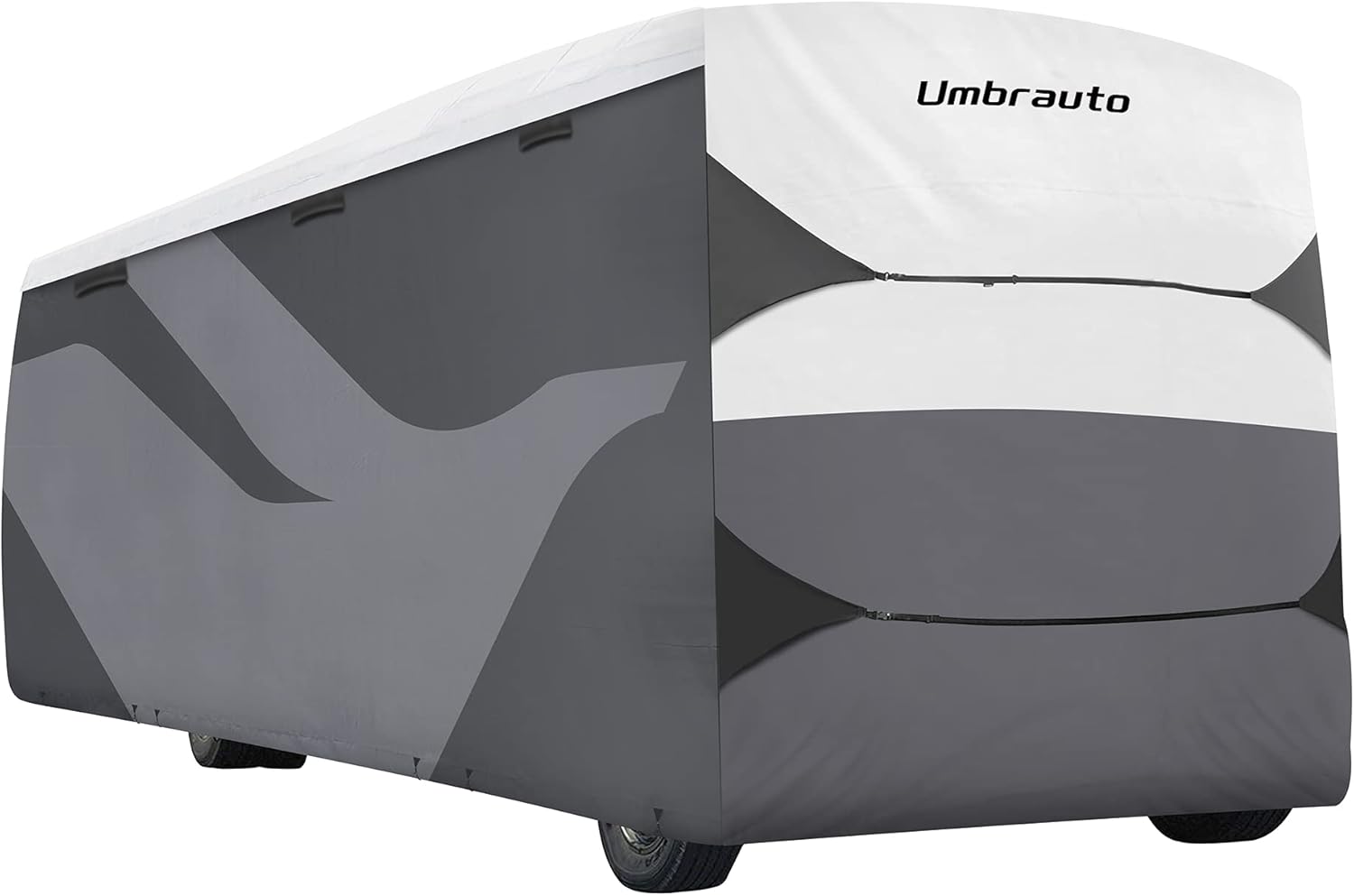 Grey 3 Layers Polypro RV Cover for 31-34Ft Motorhome U7415