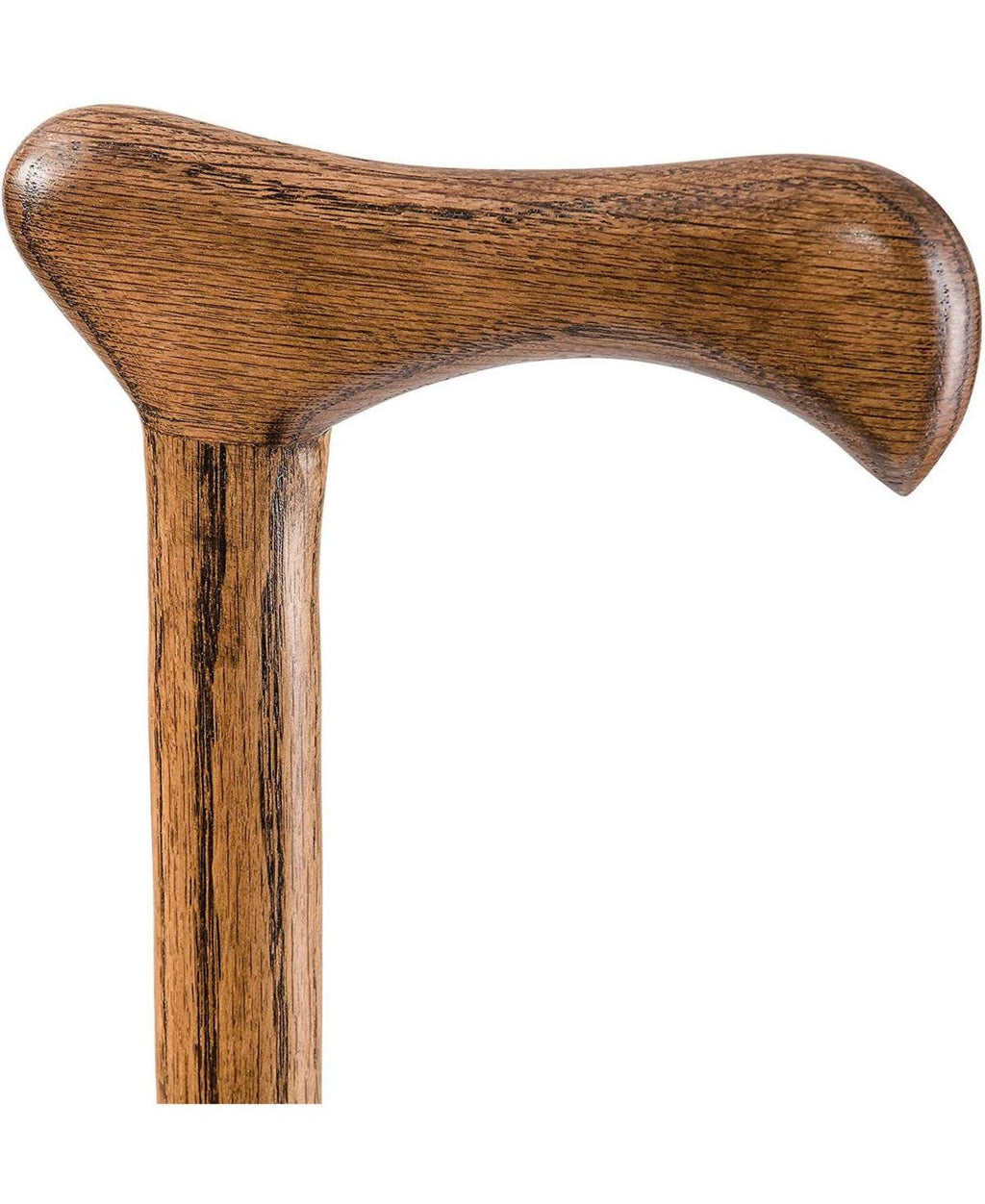 Oak Brown Twisted Walking Cane H162
