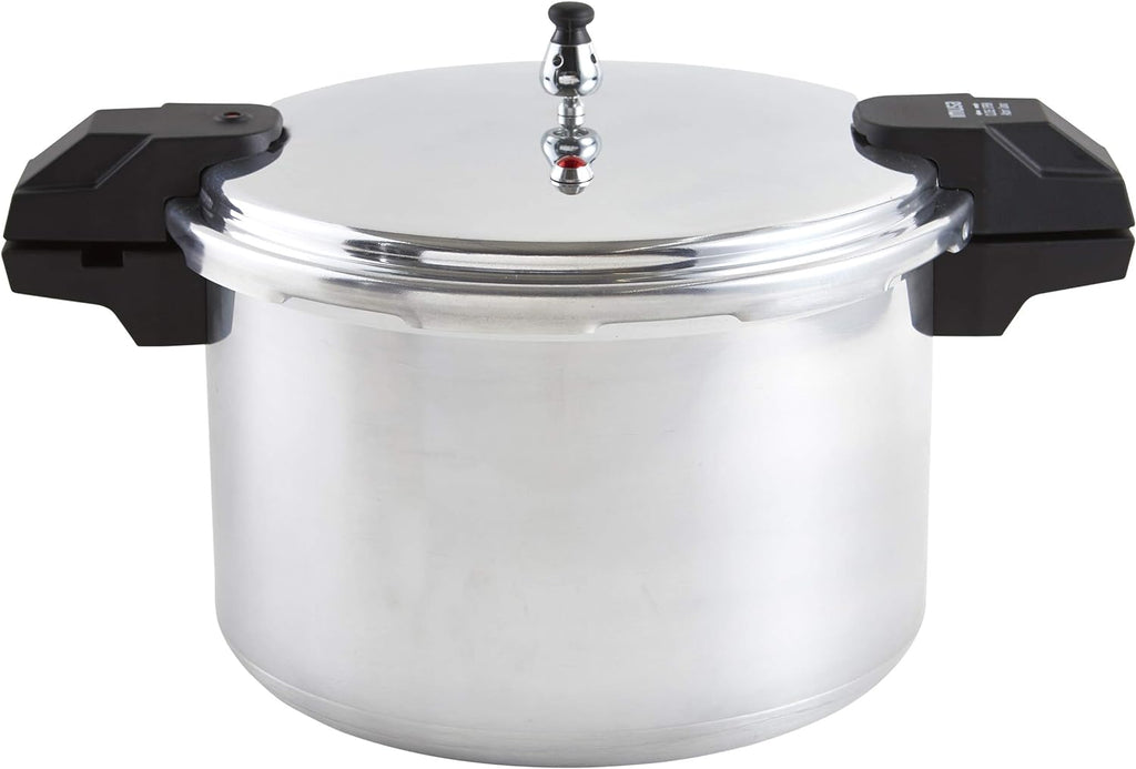16Qt Jumbo Stovetop Pressure Cooker With Regulator And Side Handles U5038