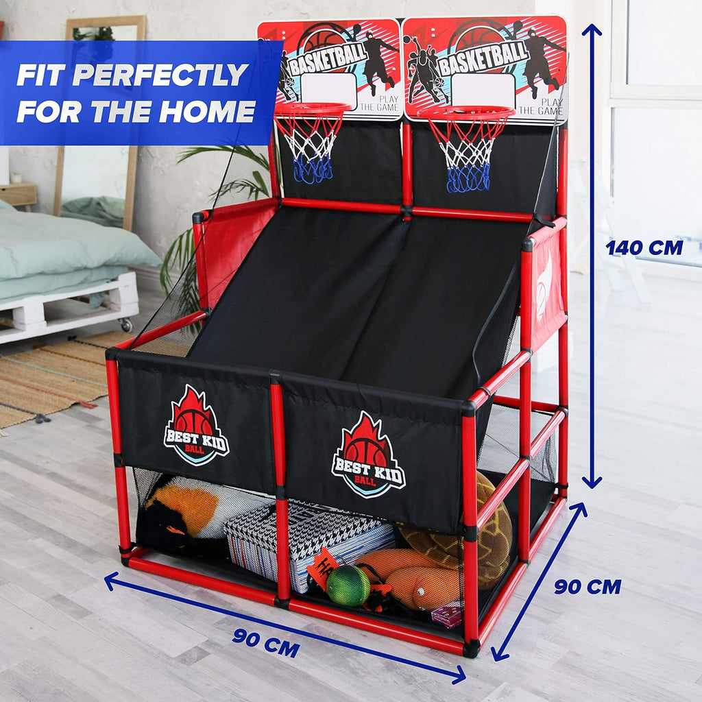 Indoor Basketball Arcade Game with Pump S800928