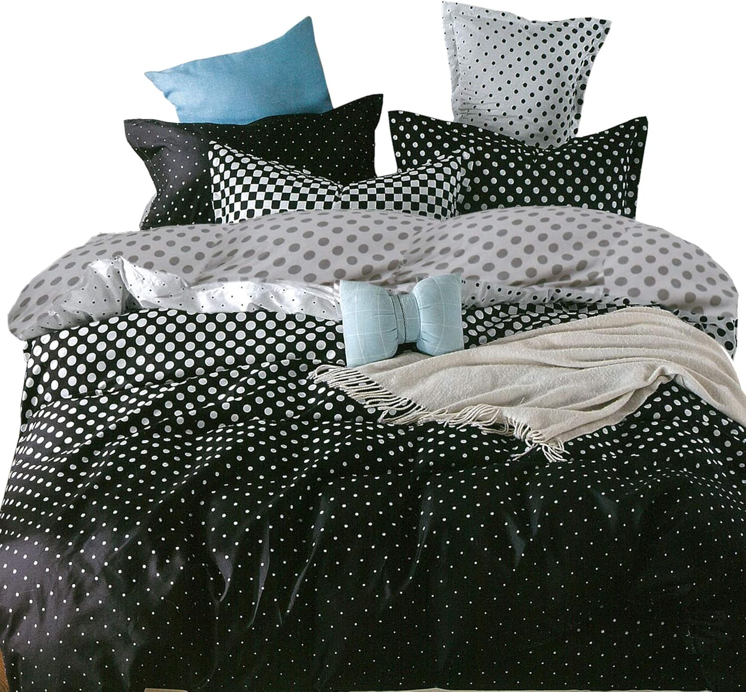 King Duvet Cover Set 3pc Microfiber J340570