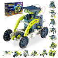 12-in-1 STEM Solar Robot Toys Educational Building Science Experiment Kit W319692