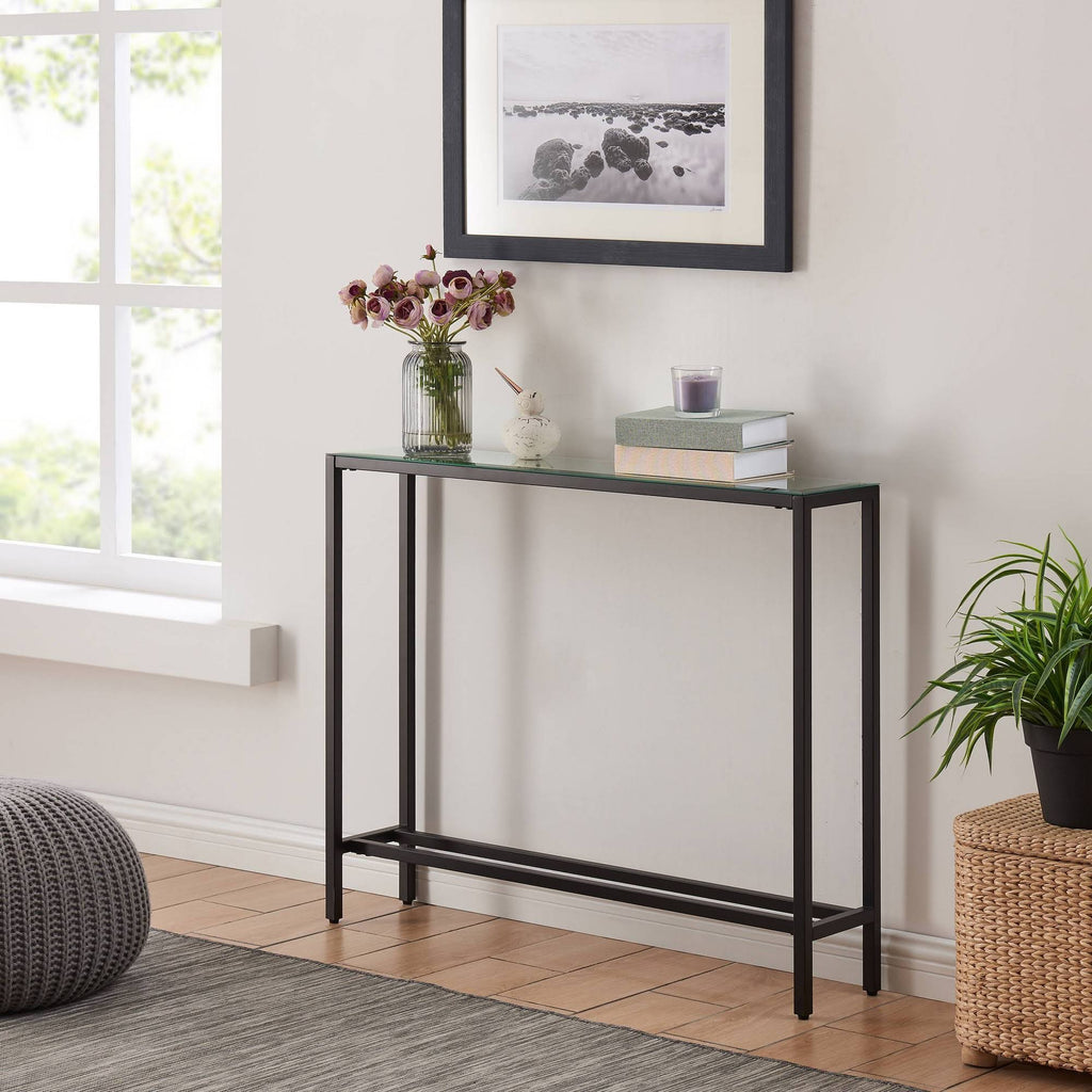 Narrow Console Table Black R436321