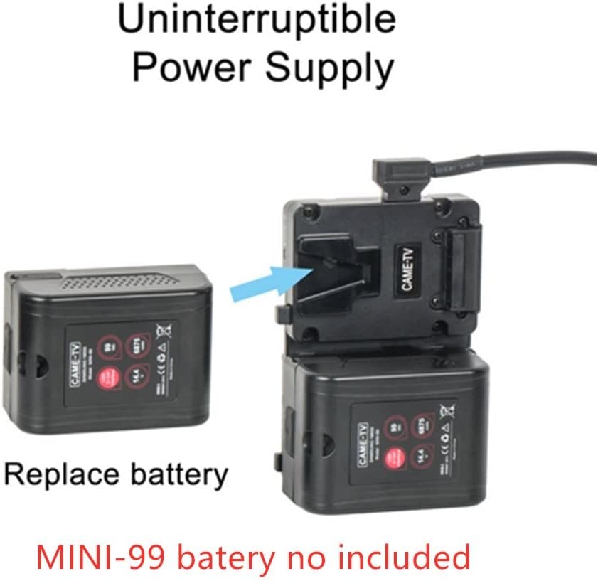 Dual V-Mount Battery Plate with 2 D-tap Output V530