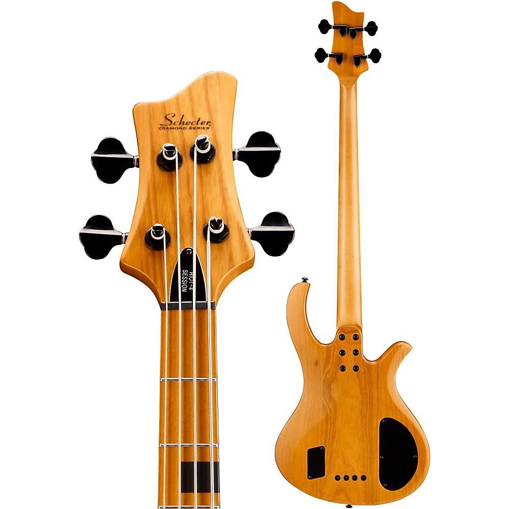 Left Handed Bass Guitar Aged Natural Satin S18174