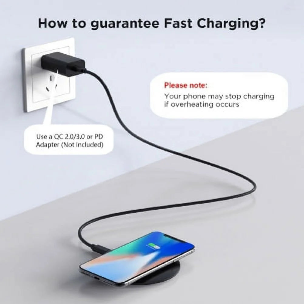 15W Wireless Charger Slim Pad W87161