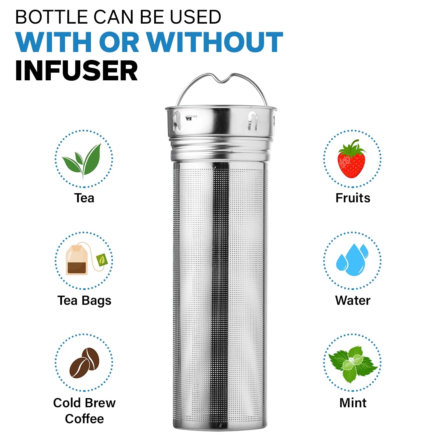 32 oz Stainless Steel Vacuum Insulated Water Bottle X96637