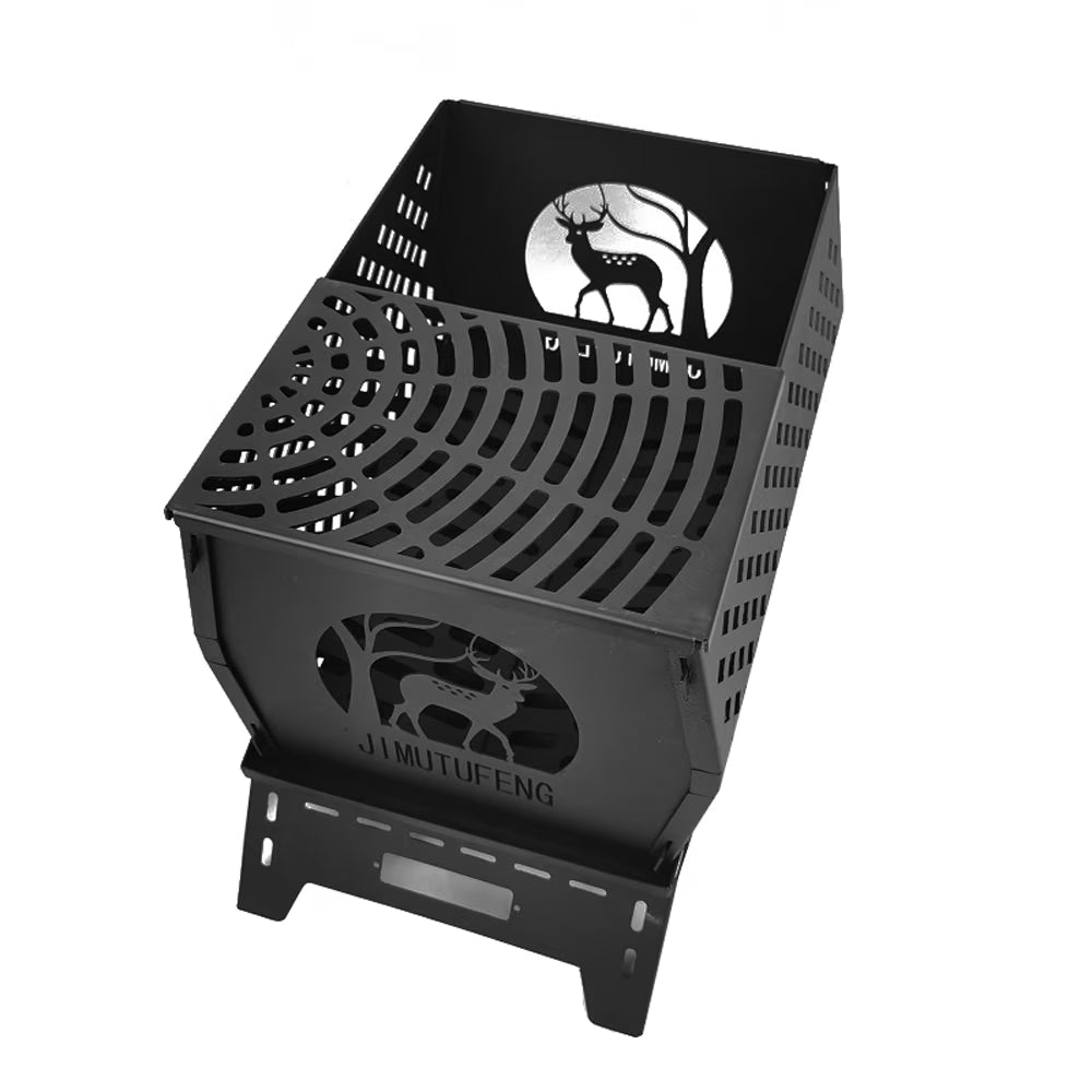 Campfire Stand Portable Wood Burning Camp Stove L64565