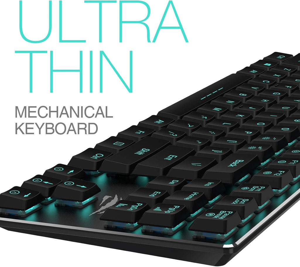 87 Keys Backlit Wired Mechanical Gaming Keyboard K478786