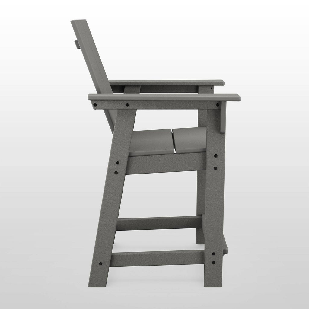 Gray Patio Counter Chair I2800