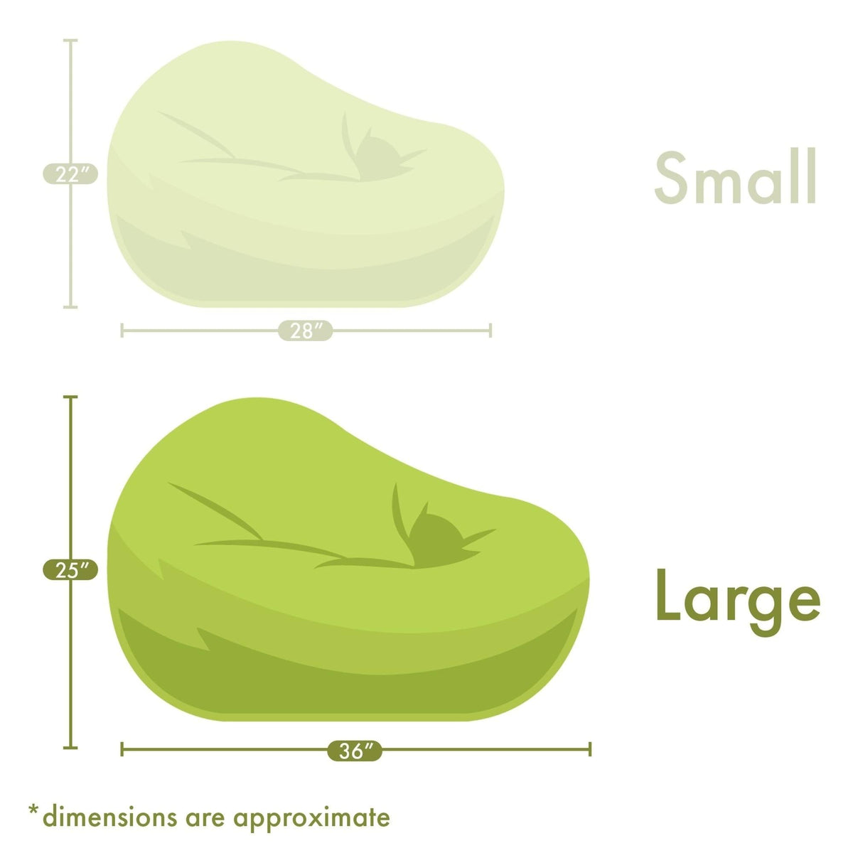 Sand Bean Bag Chair A27988
