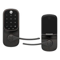 Oil Rubbed Bronze Lever Lock with Z-Wave Plus Q79732