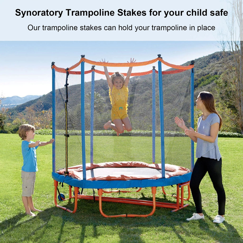 8 Pcs Heavy Duty Trampoline Ground Anchor Y69100