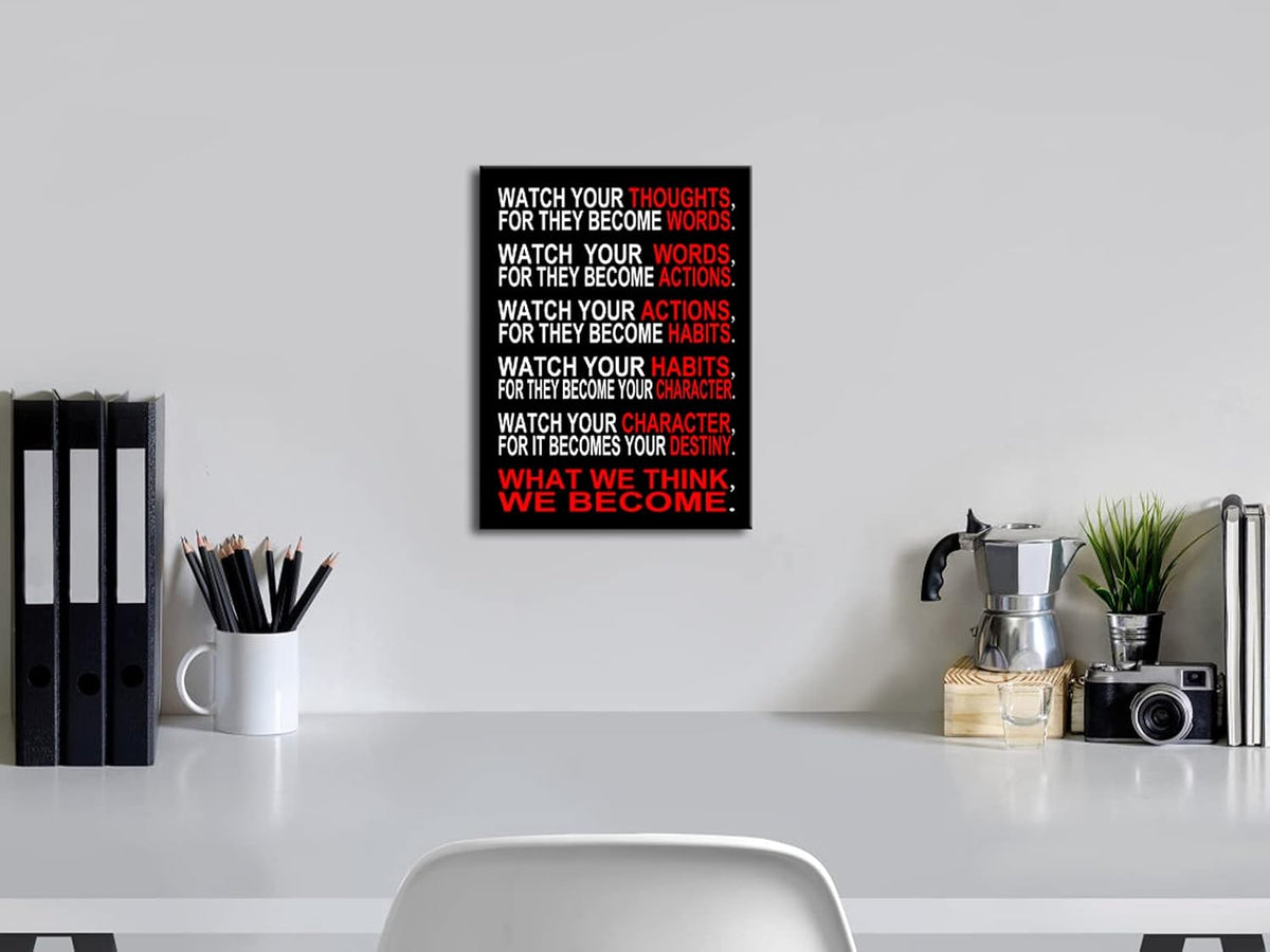 Motivational Canvas Prints Wall Art Y636745