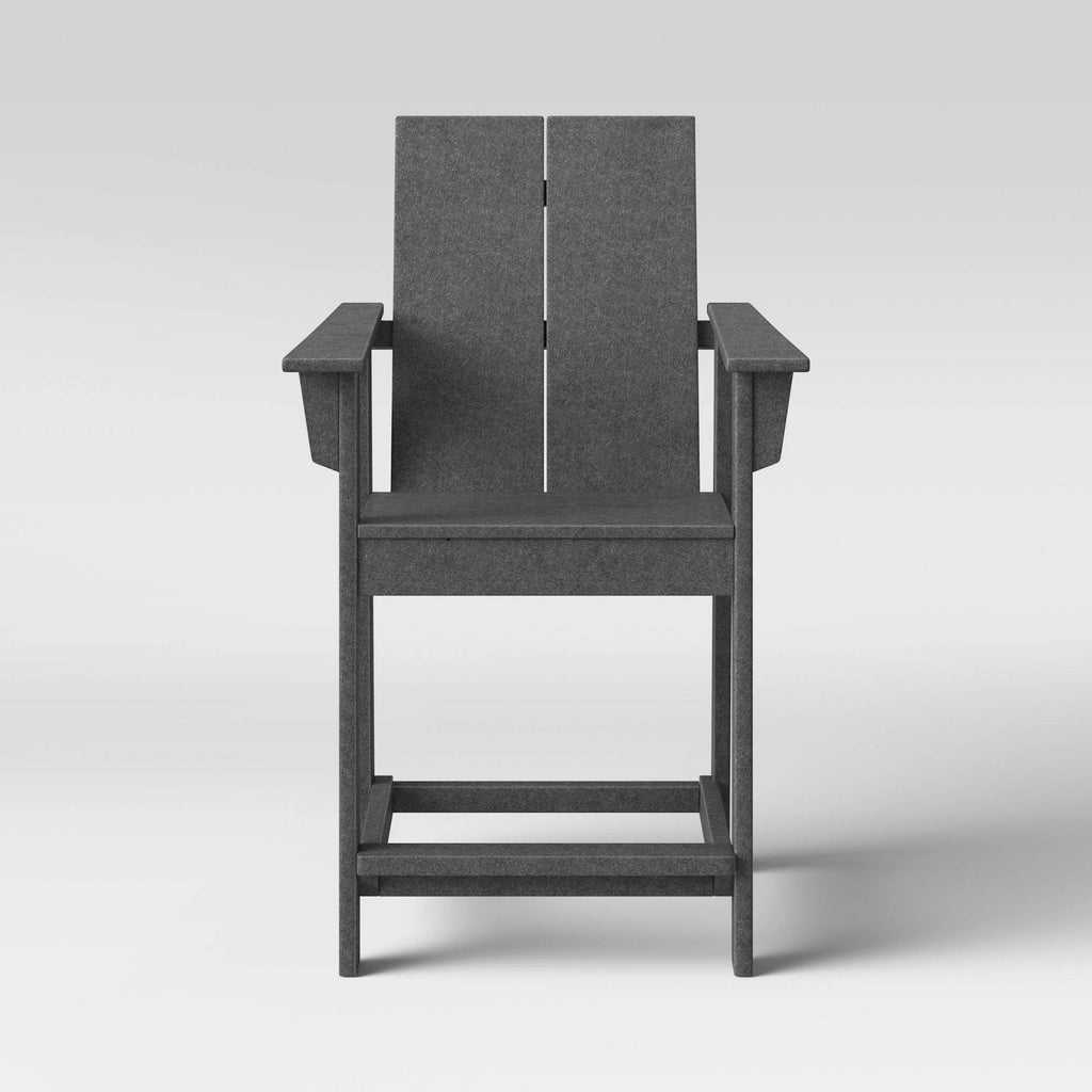 Gray Patio Counter Chair I2800