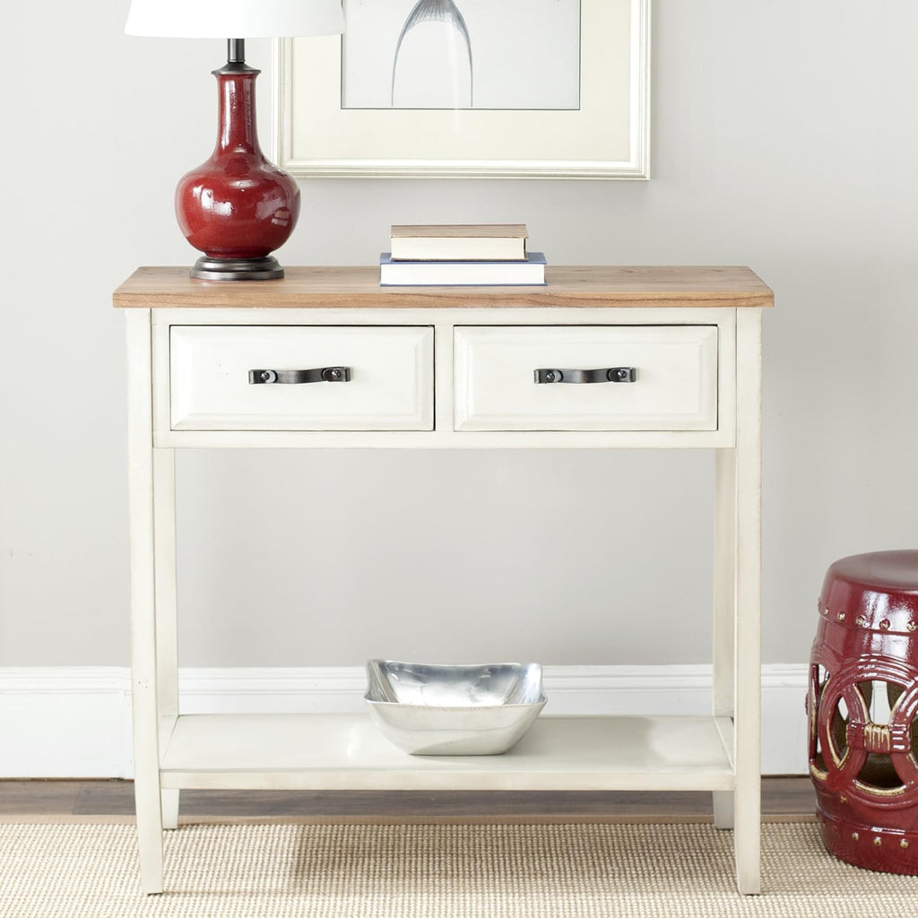 White Console Table I296