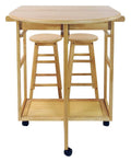 Breakfast Cart 3-piece Set, Natural S380407