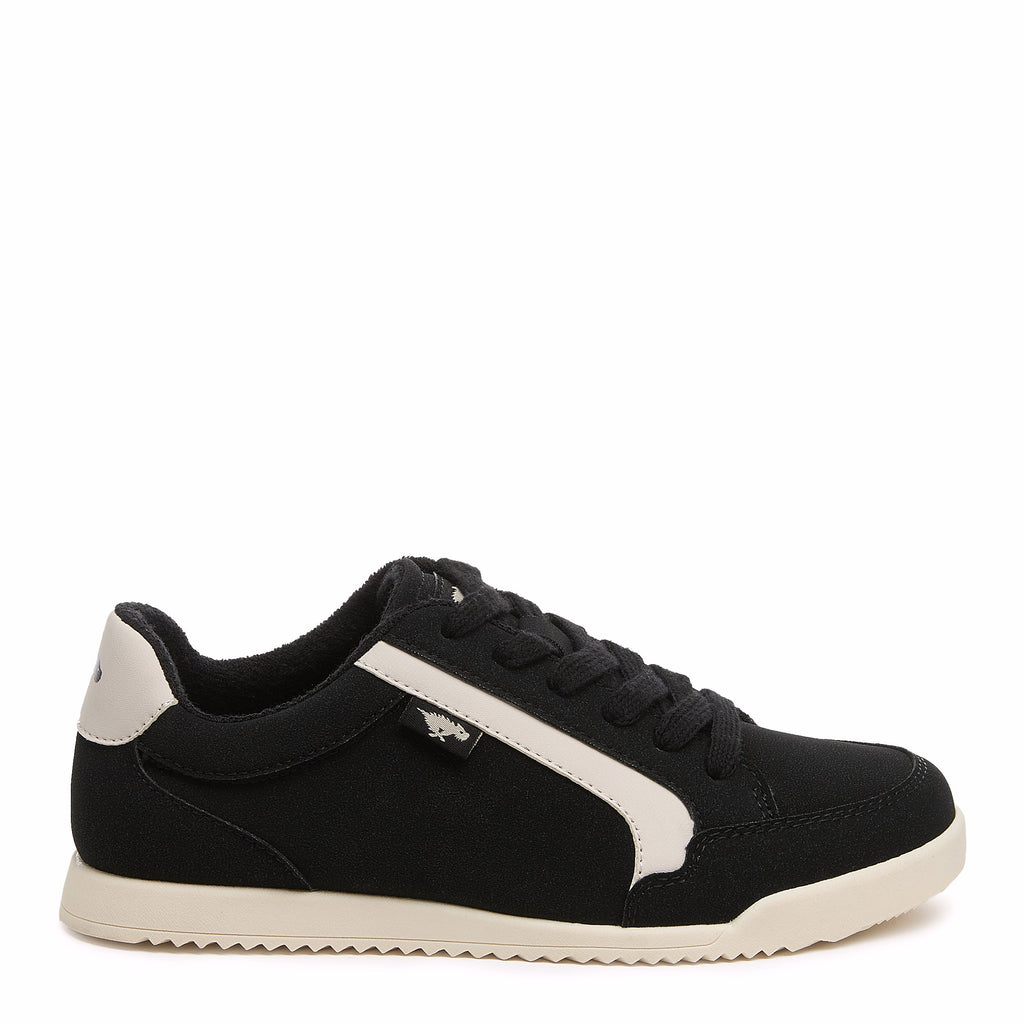 Bolt Black Suede Sneakers