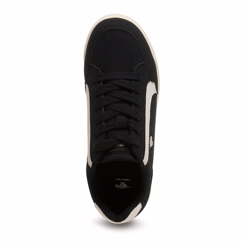 Bolt Black Suede Sneakers