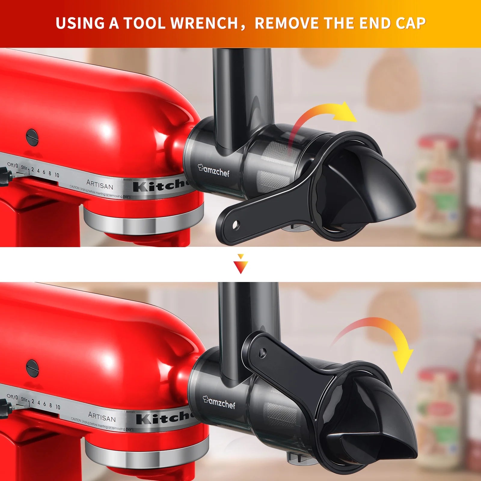 Black Citrus Juicer Attachment for Stand Mixers M6371