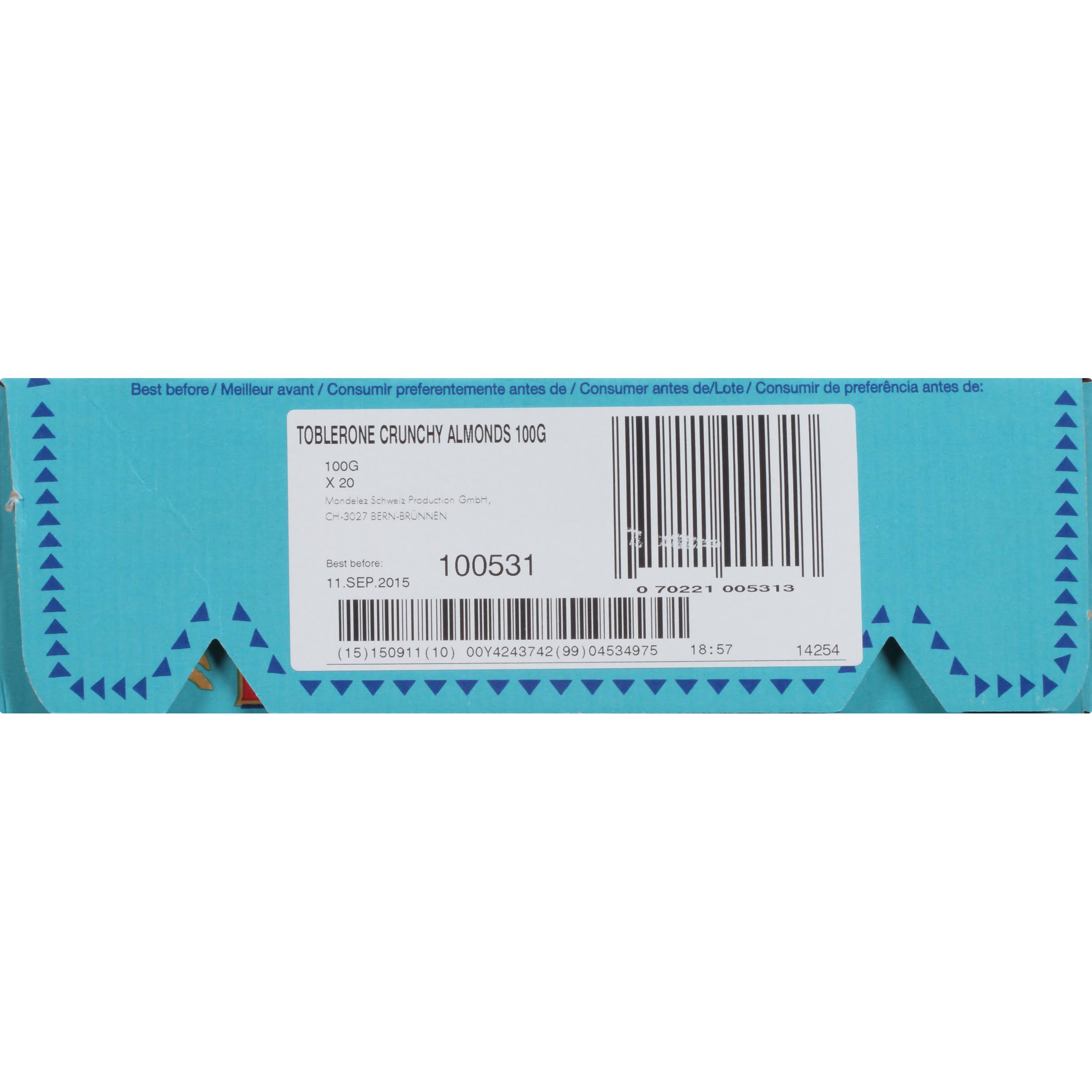 3.52 oz Almond Chocolate Bars R723113