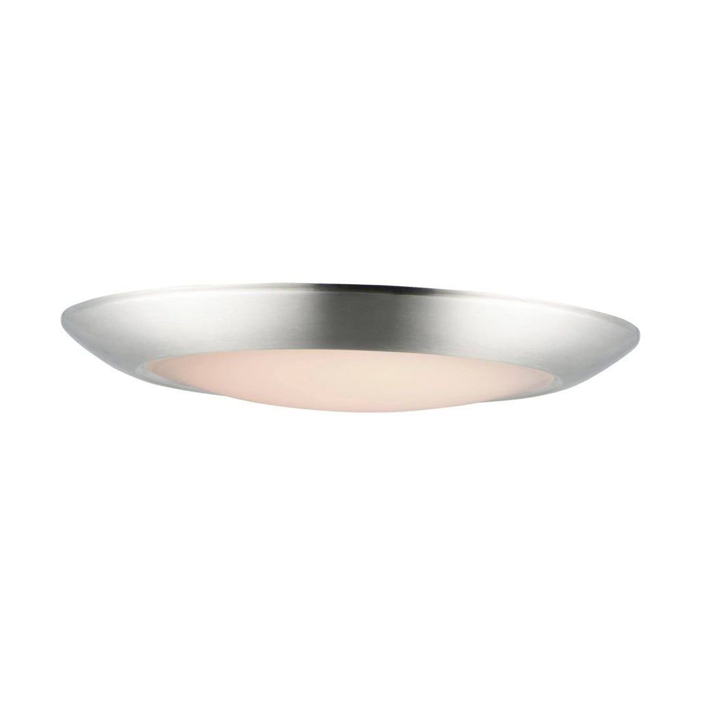 Satin Nickel LED Flush Mount H13331