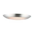 Satin Nickel LED Flush Mount H13331
